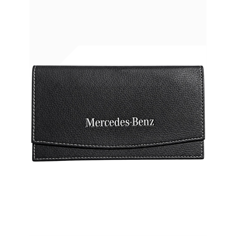 New Mercedes-Benz OEM Owner's Manual Wallet Document Holder A0005851200 Black